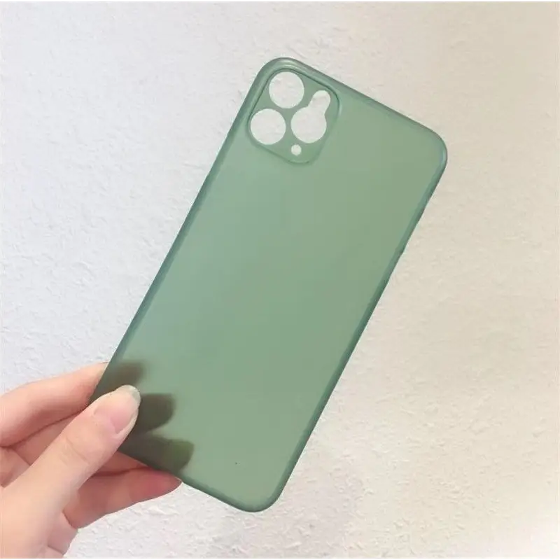 Plain Translucent Mobile Case - iPhone 11 Pro Max / 11 Pro /