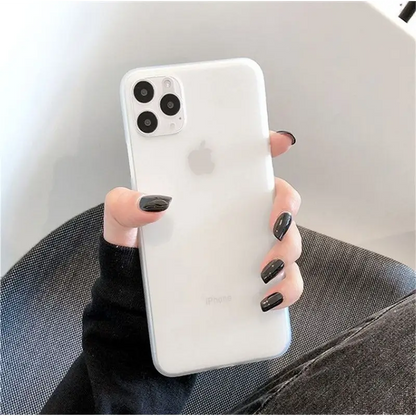 Plain Translucent Mobile Case - iPhone 11 Pro Max / 11 Pro /