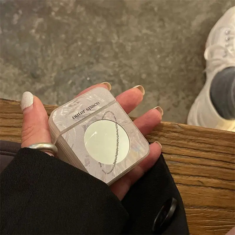 Planet Mirrored Airpods / Pro Case Cover-3