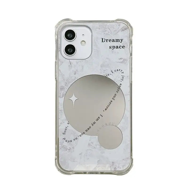 Planet Mirrored Phone Case - iPhone 13 Pro Max / 13 Pro / 13 / 13 mini / 12 Pro Max / 12 Pro / 12 / 12 mini / 11 Pro Max / 11 Pro / 11 / SE / XS Max / XS / XR / X / SE 2 / 8 / 8 Plus / 7 / 7 Plus-4