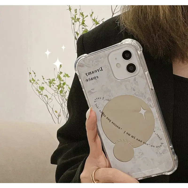 Planet Mirrored Phone Case - iPhone 13 Pro Max / 13 Pro / 13 / 13 mini / 12 Pro Max / 12 Pro / 12 / 12 mini / 11 Pro Max / 11 Pro / 11 / SE / XS Max / XS / XR / X / SE 2 / 8 / 8 Plus / 7 / 7 Plus-10