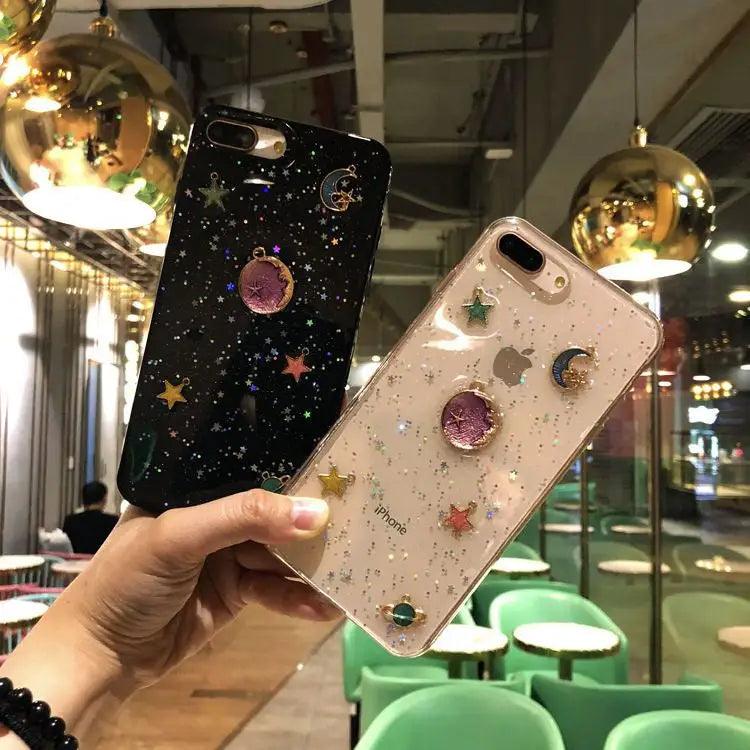 Planet & Star Phone Case - iPhone 6 / 6S / 6 Plus / 6S Plus 