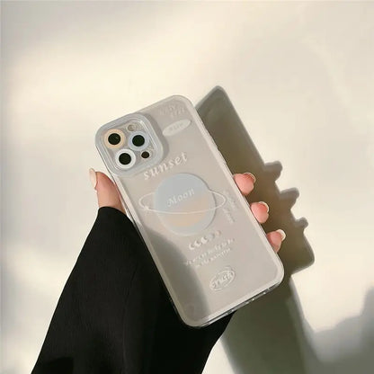 Planet Transparent Phone Case - iPhone 13 Pro Max / 13 Pro /