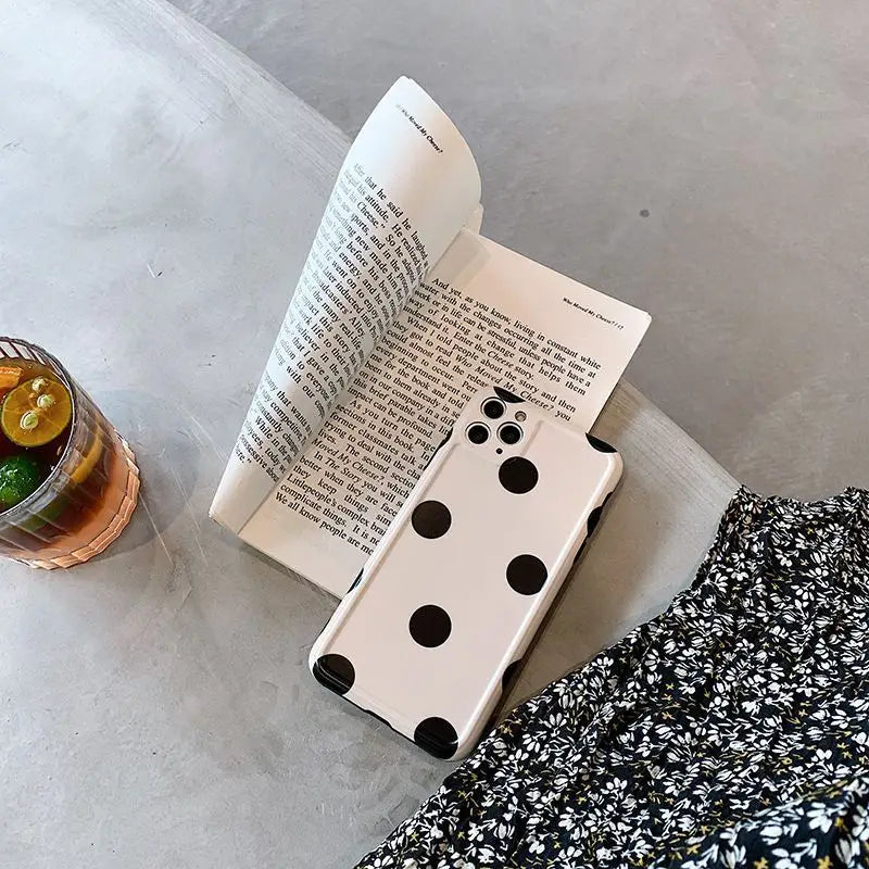 Polka Dot Phone Case - iPhone 11 Pro Max / 11 Pro / 11 / SE / XS Max / XS / XR / X / 8 / 8 Plus / 7 / 7 Plus / 6s / 6s Plus-5