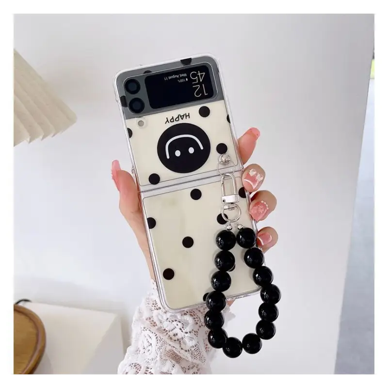 Polka Dot Smiley Face Mobile Phone Case - Samsung Galaxy Z 