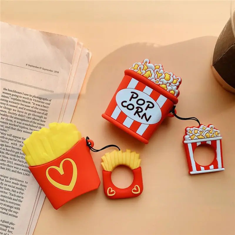 Popcorn / Fries AirPods Earphone Case Skin-1