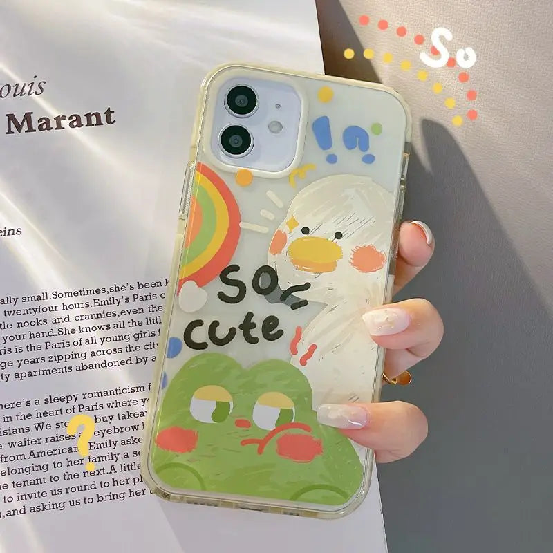 Print Animal Phone Case - Iphone 7 / 8 / Se, 7 Plus / 8 Plus, X / Xs, Xs Max, Xr, 11, 11 Pro, 11 Pro Max, 12 Mini, 12, 12 Pro, 12 Pro Max-4