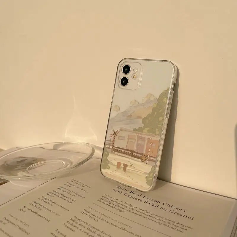 Print Transparent Phone Case - iPhone 12 Pro Max / 12 Pro / 12 / 12 mini / 11 Pro Max / 11 Pro / 11 / SE / XS Max / XS / XR / X / SE 2 / 8 / 8 Plus / 7 / 7 Plus-10