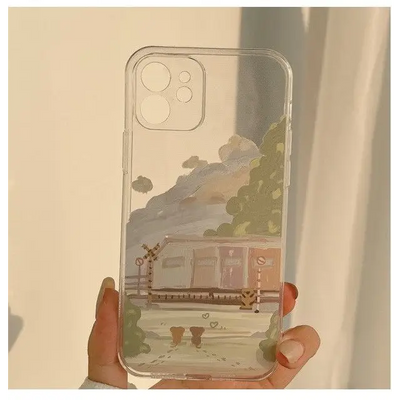 Print Transparent Phone Case - iPhone 12 Pro Max / 12 Pro / 12 / 12 mini / 11 Pro Max / 11 Pro / 11 / SE / XS Max / XS / XR / X / SE 2 / 8 / 8 Plus / 7 / 7 Plus-4