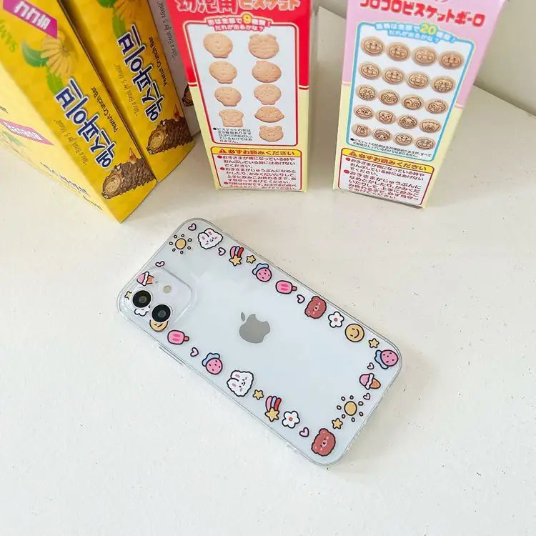 Print Transparent Phone Case - iPhone 13 Pro Max / 13 Pro / 13 / 13 mini / 12 Pro Max / 12 Pro / 12 / 12 mini / 11 Pro Max / 11 Pro / 11 / SE / XS Max / XS / XR / X / SE 2 / 8 / 8 Plus / 7 / 7 Plus-10