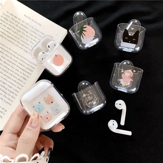 Printed AirPods Case Cover (Various Designs)-1