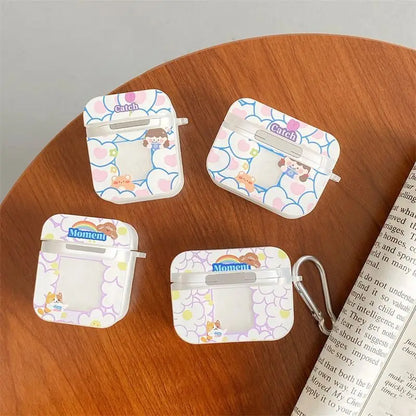 Printed AirPods Earphone Case Skin B367 - Mobile Cases & 