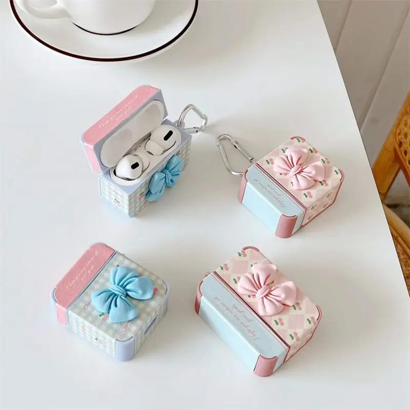 Printed Bow AirPods / AirPods Pro Earphone Case Skin W143 - 