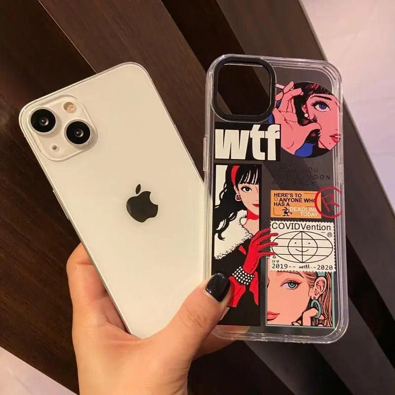 Printed Phone Case For iPhone 7 Plus / 8Plus / X / XS / XR /