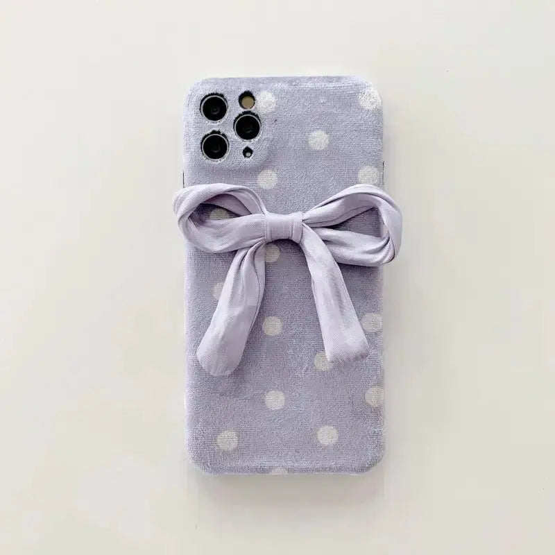 Purple Bow iPhone Case BP076 - iphone case