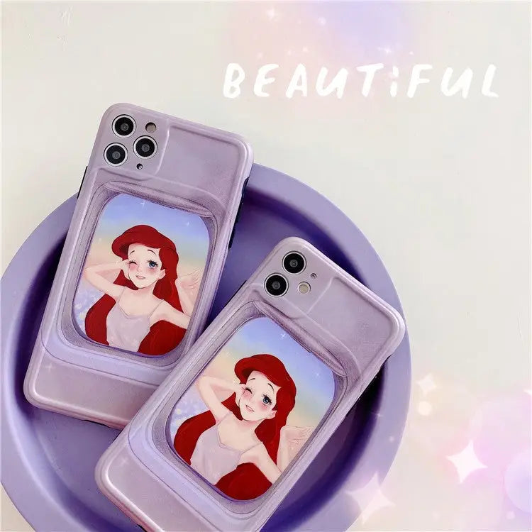 Purple Mermaid Gril iPhone Case BP170 - iphone case