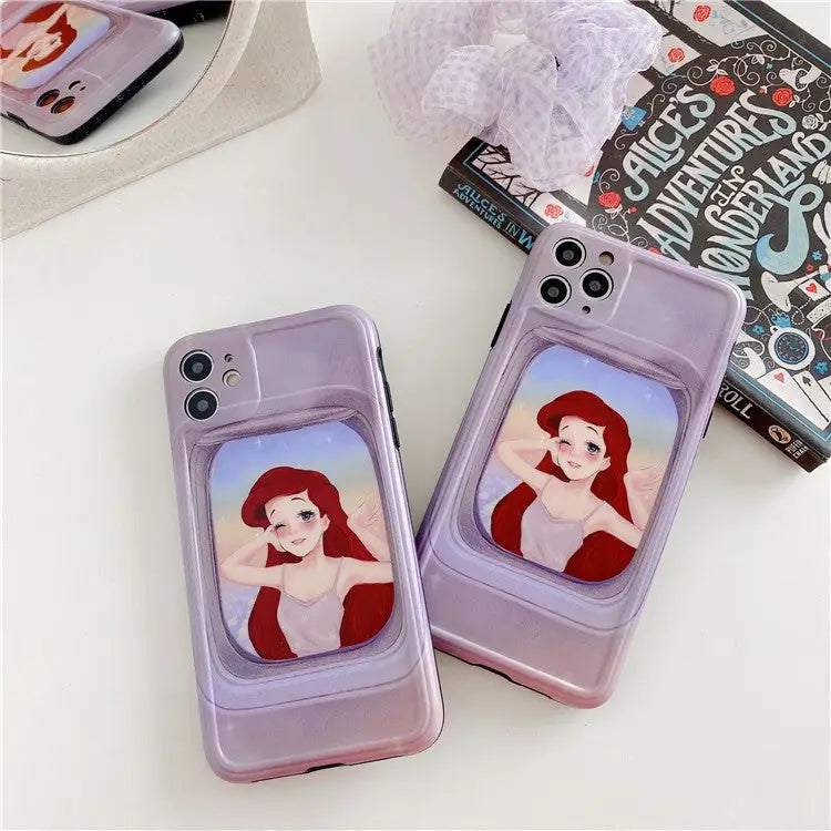 Purple Mermaid Gril iPhone Case BP170 - iphone case