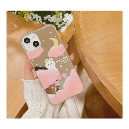 Rabbit Mirrored Phone Case - iPhone 13 Pro Max / 13 Pro / 13