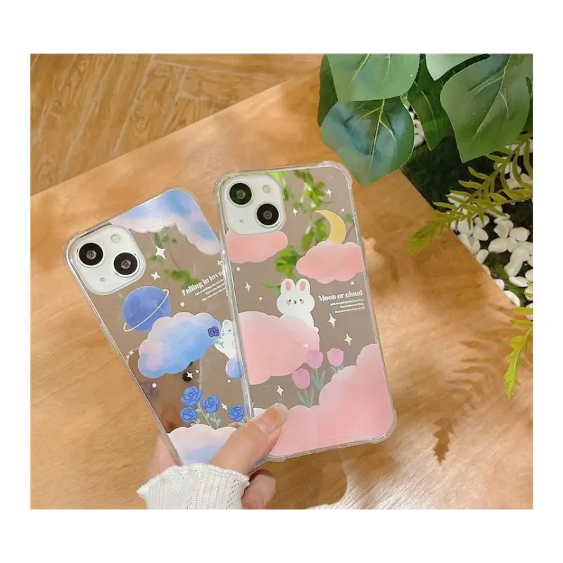 Rabbit Mirrored Phone Case - iPhone 13 Pro Max / 13 Pro / 13