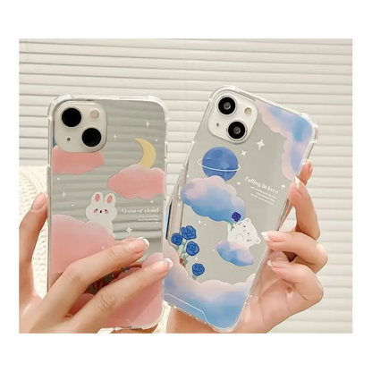 Rabbit Mirrored Phone Case - iPhone 13 Pro Max / 13 Pro / 13