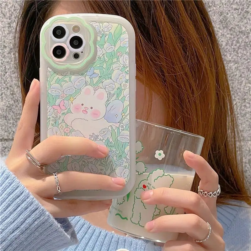 Rabbit Phone Case - iPhone 13 Pro Max / 13 Pro / 13 / 13 