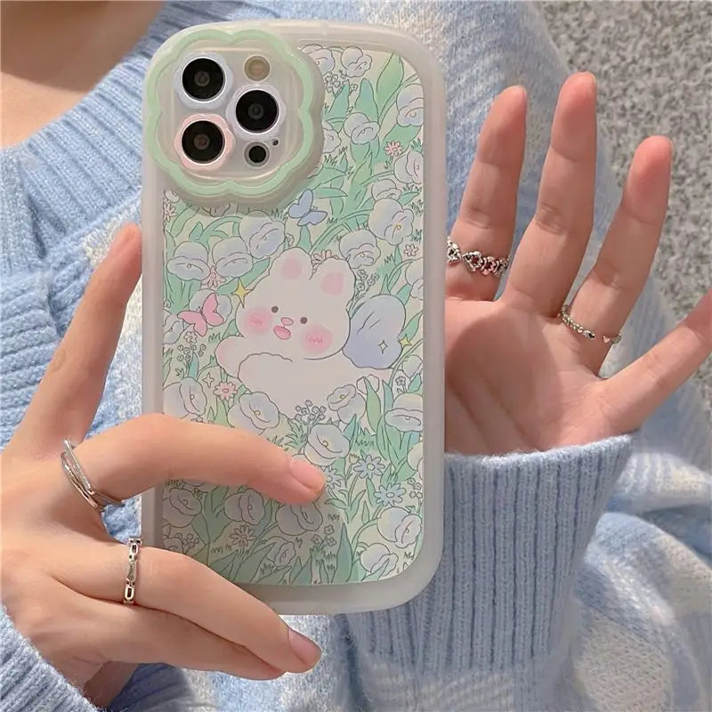 Rabbit Phone Case - iPhone 13 Pro Max / 13 Pro / 13 / 13 