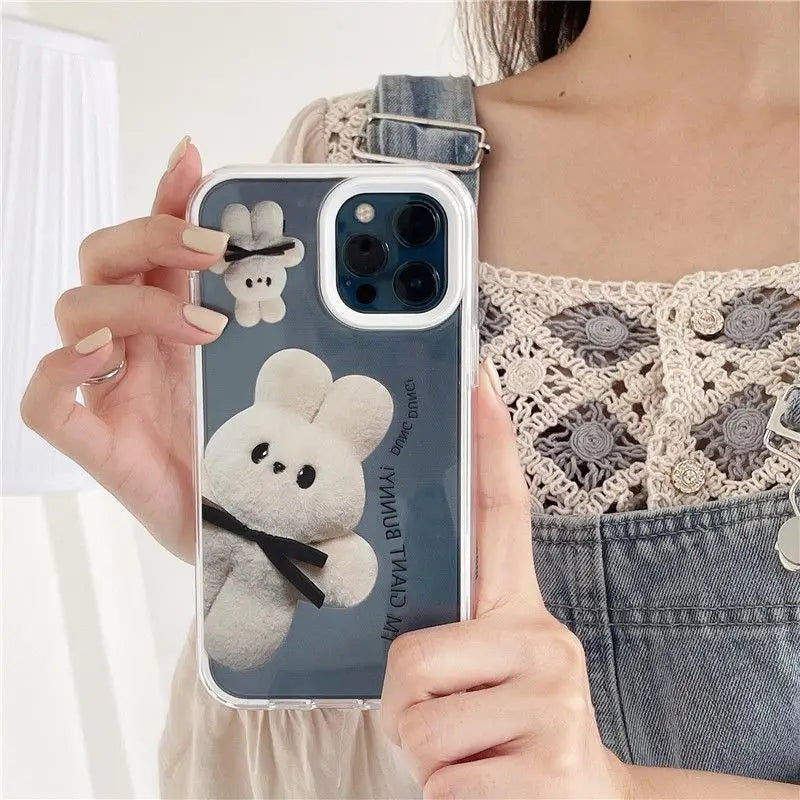 Rabbit Print Mobile Case - Iphone 7 / 8 / 7plus / 8plus / X 