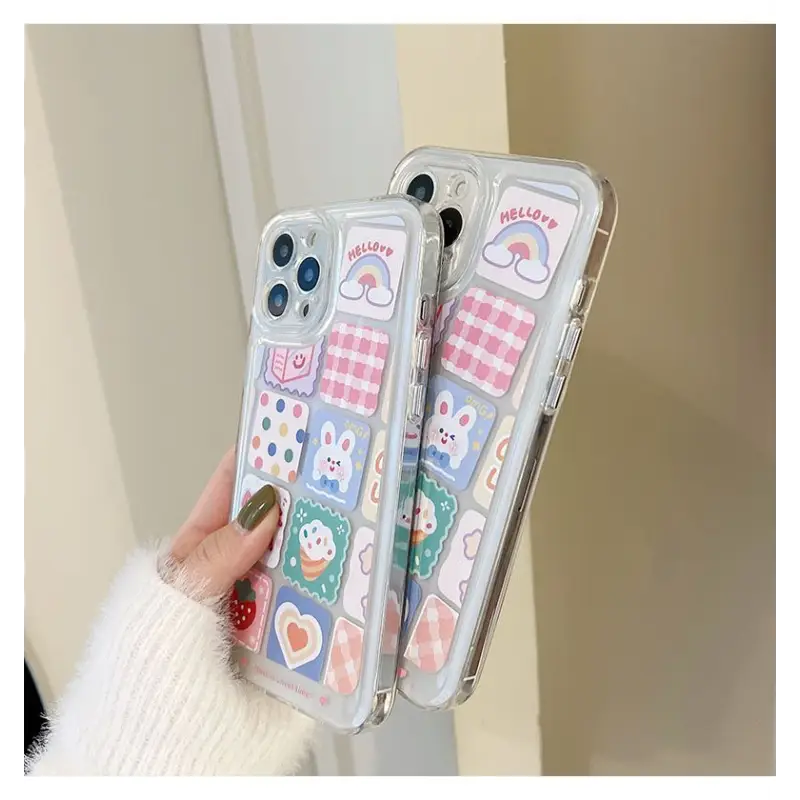 Rabbit Transparent Phone Case - iPhone 13 Pro Max / 13 Pro /