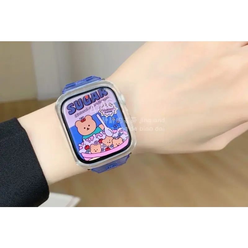 Rainbow Acrylic Apple Watch Band (various designs) - Smart 