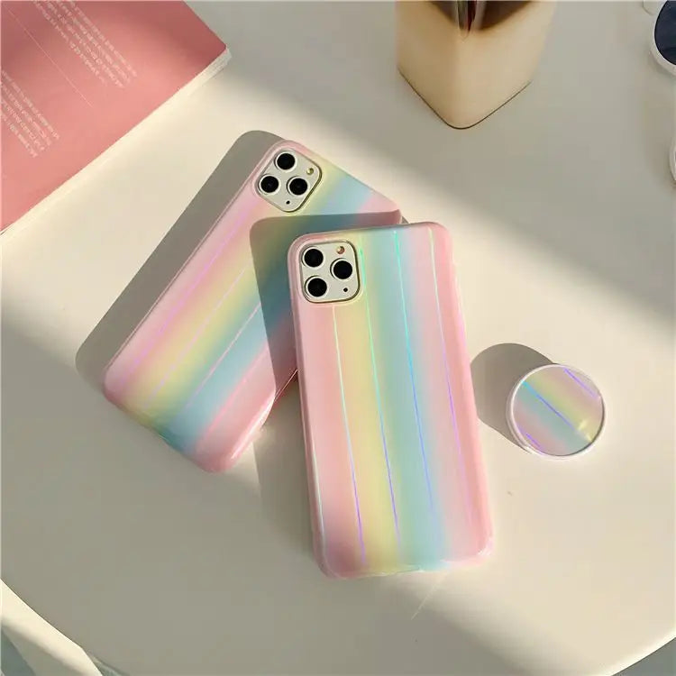 Rainbow Print Phone Case -13 / 13 Pro / 13 Pro Max / 13Mini 