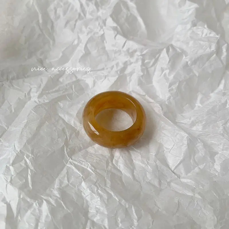 Resin Ring Wd4 - Hand Fashion Accessories