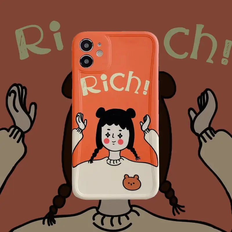 Rich Girl iPhone Case BP085 - iphone case