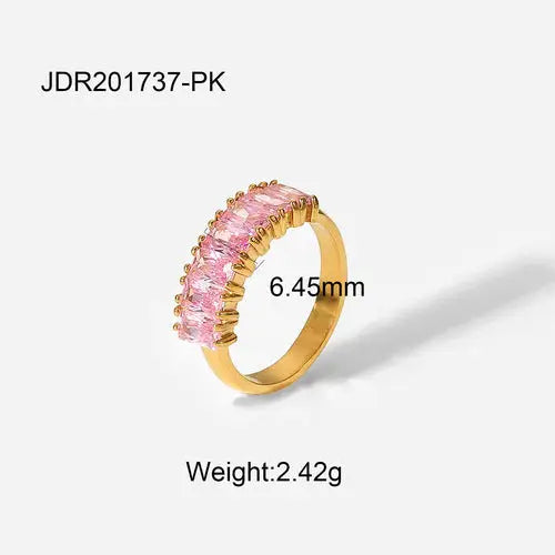 Rose Temptress Ring LIN38 - Pink