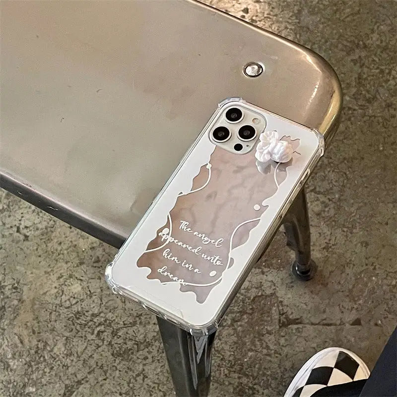 Rotatable Angel Mirror iPhone Case BP283 - iphone case