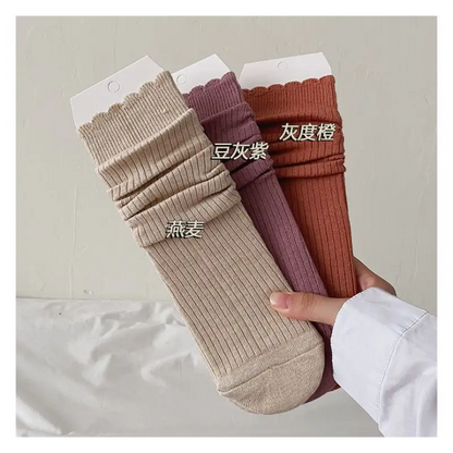 Ruffle Trim Socks Set II20 - Socks