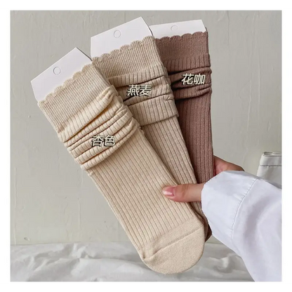 Ruffle Trim Socks Set II20 - Socks