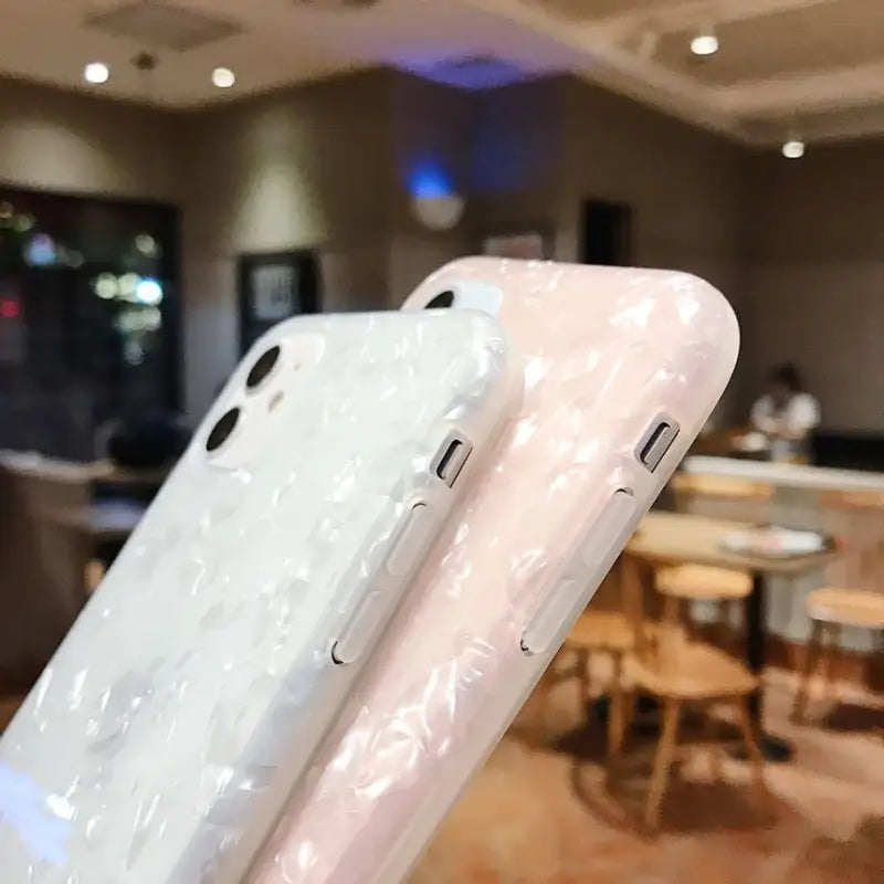 Scallop Texture Neck Strap Phone Case - iPhone 13 Pro Max / 