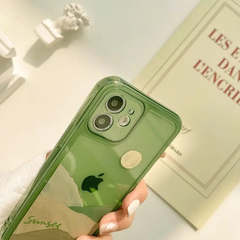 Scenery Transparent Phone Case - iPhone 13 Pro Max / 13 Pro 