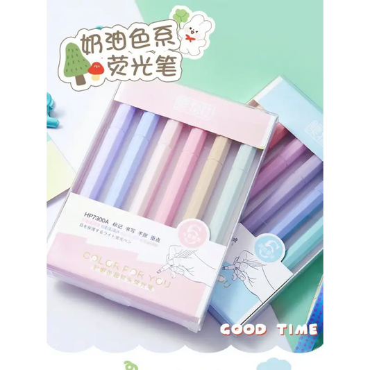 Set Of 6 / 12: Highlighter Cg504 - Stationery