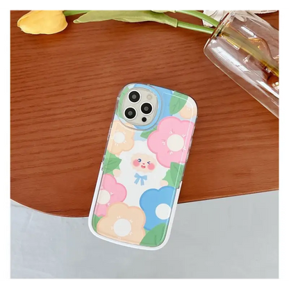 Sheep Flower Phone Case - iPhone 13 Pro Max / 13 Pro / 13 / 