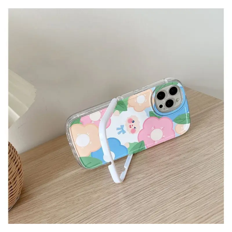 Sheep Flower Phone Case - iPhone 13 Pro Max / 13 Pro / 13 / 