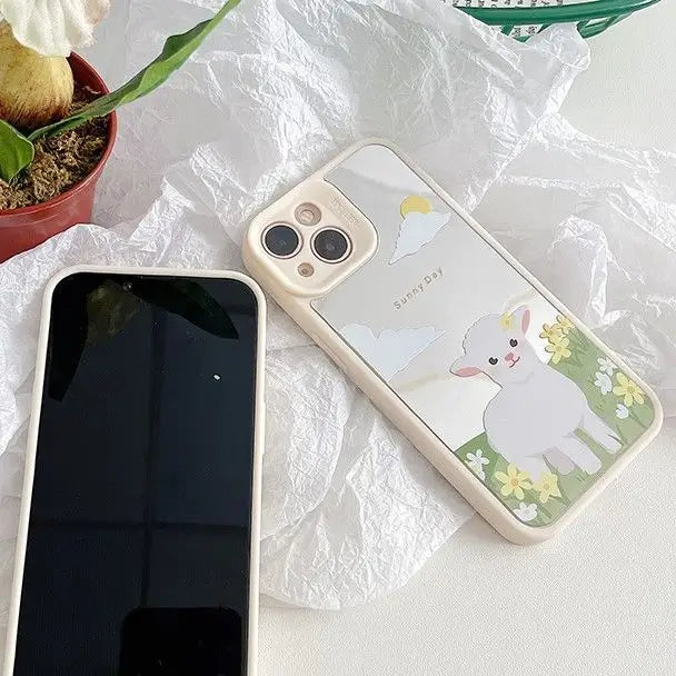 Sheep Mirrored Phone Case - iPhone 13 / 13 Pro / 13 Pro Max 