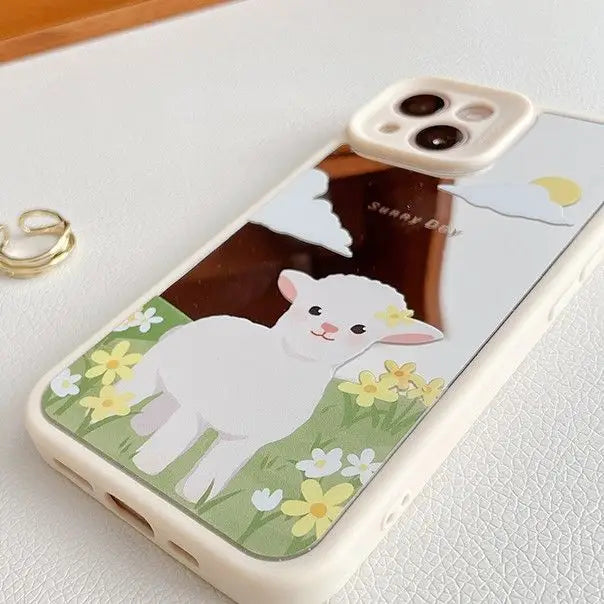 Sheep Mirrored Phone Case - iPhone 13 / 13 Pro / 13 Pro Max 