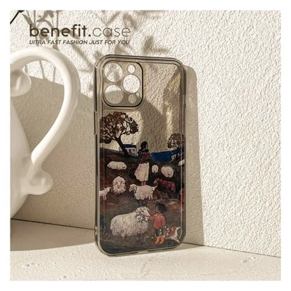 Sheep Transparent Phone Case - Iphone 13 Pro Max / 13 Pro / 