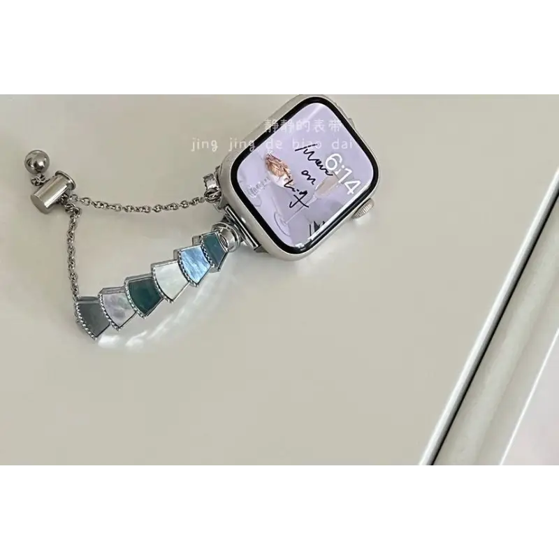 Shell Alloy Apple Watch Band (various designs) - Smart Watch