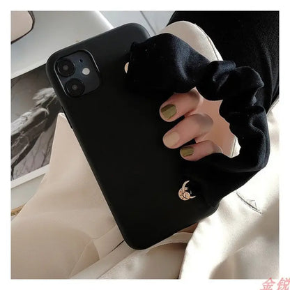 Shirred Fabric Hand Strap Phone Case - iPhone 13 Pro Max / 13 Pro / 13 / 13 mini / 12 Pro Max / 12 Pro / 12 / 12 mini / 11 Pro Max / 11 Pro / 11 / SE / XS Max / XS / XR / X / SE 2 / 8 / 8 Plus / 7 / 7 Plus  / 6 / 6 Plus-16