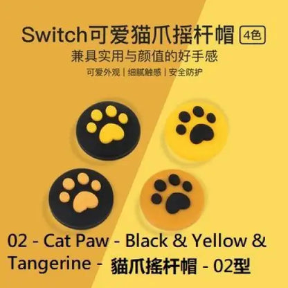 Silicone Cat Paw Nintendo Switch Joystick Grip Cap-3