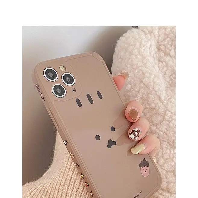 Silicone Face Print Phone Case - iPhone 7 Plus / iPhone 8 Plus / iPhone X / iPhone XS / iPhone XR / iPhone X Max /iPhone11 / iPhone11 Pro Max / iPhone12 Pro Max / iPhone12 Pro / iPhone12 / iPhone13 Pro Max / iPhone13 Pro / iPhone13-8