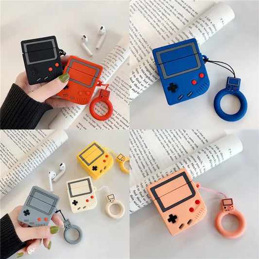 Silicone Game Console AirPods Earphone Case Skin B266 - 