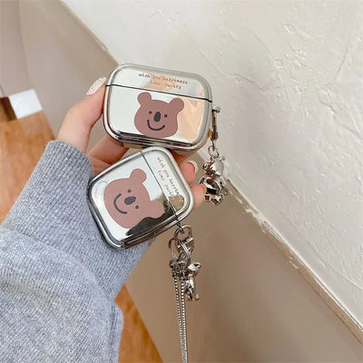 Silver Bear AirPods Earphone Case Skin-2
